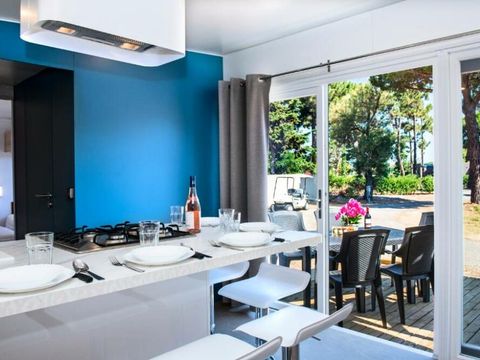 MOBILHOME 6 personnes - Cottage VIP 4 Pièces 6 Personnes Climatisé + TV