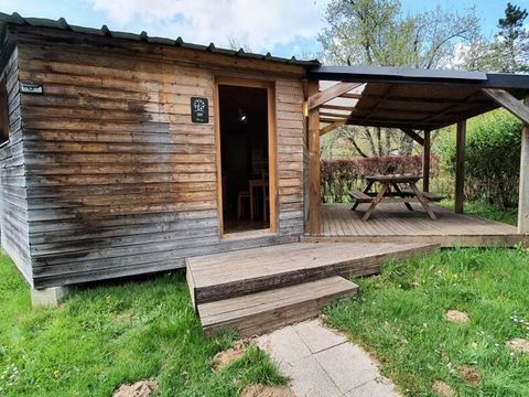 BUNGALOW 4 personnes - HUTTE CONFORT sans sanitaires