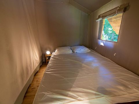 TENTE TOILE ET BOIS 4 personnes - ECOLODGE CONFORT sans sanitaires