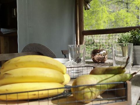 TENTE TOILE ET BOIS 4 personnes - ECOLODGE CONFORT sans sanitaires