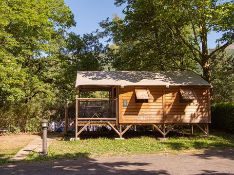 TENTE TOILE ET BOIS 4 personnes - ECOLODGE CONFORT sans sanitaires