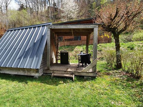 HÉBERGEMENT INSOLITE 2 personnes - Cabane 9m² (1 chambre) Terrasse Couverte - sans sanitaires