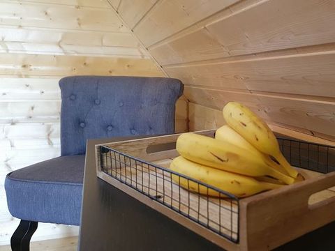 HÉBERGEMENT INSOLITE 2 personnes - Cabane 9m² (1 chambre) Terrasse Couverte - sans sanitaires