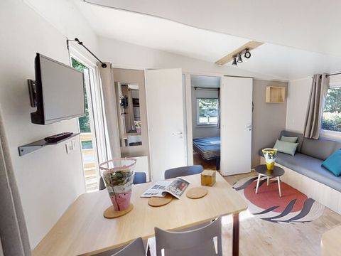 BUNGALOW 4 personnes - Bungalow Confort 29m² (2 chambres) Terrasse couverte 13m² + TV