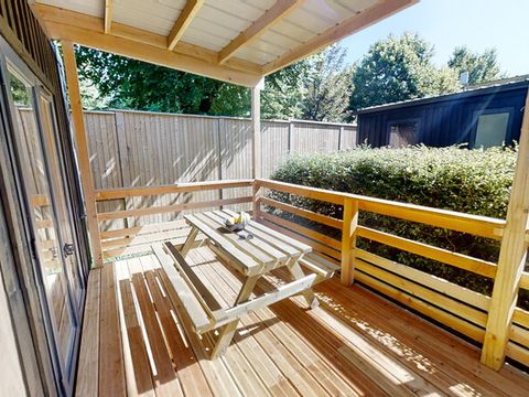 BUNGALOW 4 personnes - Bungalow Confort 29m² (2 chambres) Terrasse couverte 13m² + TV