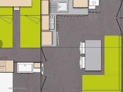 MOBILHOME 6 personnes - O'PHEA 734