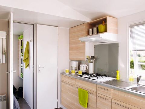 MOBILHOME 4 personnes - Mobil home Roaliguen – 4 pers – 29 m² avec Terrasse Couverte