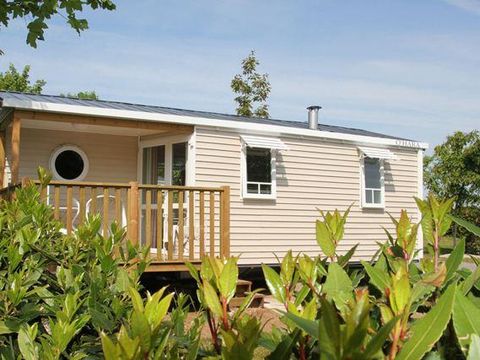 MOBILHOME 4 personnes - Mobil home Roaliguen – 4 pers – 29 m² avec Terrasse Couverte