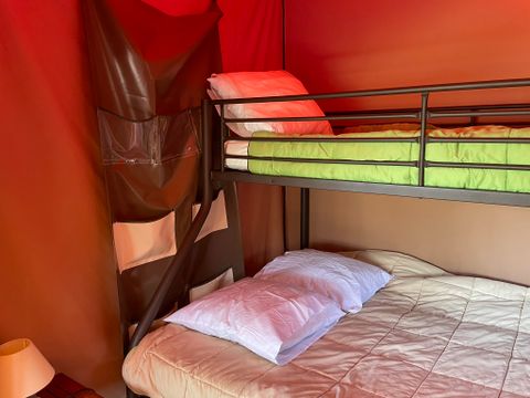 BUNGALOW TOILÉ 5 personnes - LODGE EXOTIQUE (sans sanitaire)