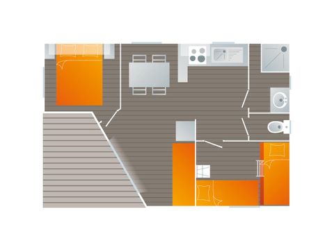 CHALET 5 personnes - Océane