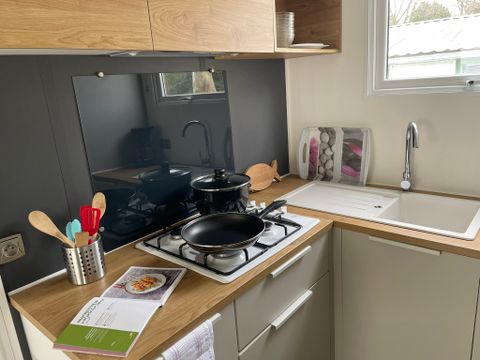 MOBILHOME 6 personnes - Vert bois