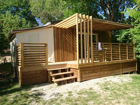 Chalet 7 personnes - Pili-pili Bois 32m² - CONFORT - 3 chambres - Terrasse semi-couverte