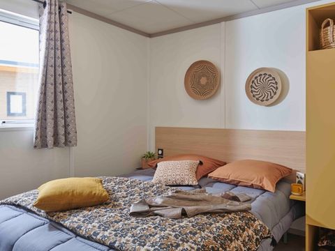 CHALET 5 personnes - Chalet Premium 28m² 2 chambres / terrasse semi-couverte / TV / climatisation