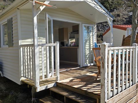 MOBILHOME 2 personnes - Cottage Confort - Climatisé - 1 chambre