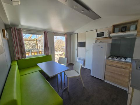 Mobilhome 6 personnes - Cottage Confort - Climatisé - 2 chambres