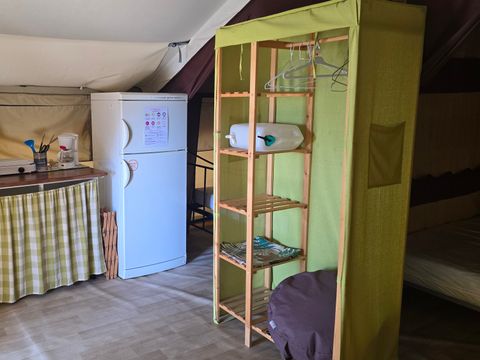 Tente en toile et en bois 4 personnes - Tente Lodge Aventure - 2 chambres