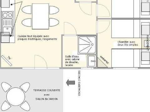 CHALET 4 personnes - CONFORT