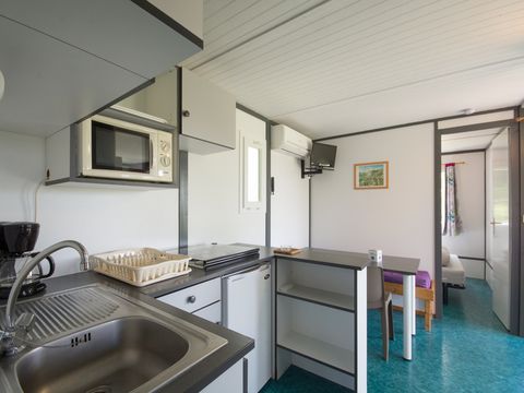 Mobilhome 4 personnes - 2 ch 4 pers Terrasse semi-couverte TV