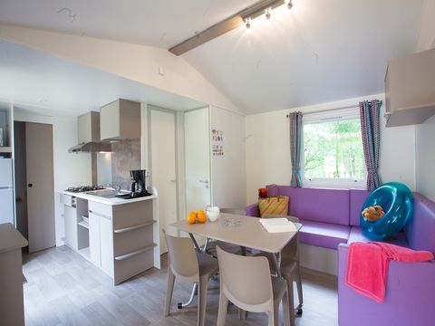 Mobilhome 4 personnes - 2 ch 4 pers Terrasse semi-couverte TV