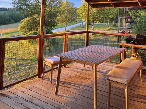 Hébergement 4 personnes - Cabane Etosha - Vue Vallée 2 Chambres