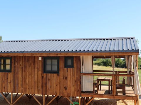 Hébergement 4 personnes - Cabane Etosha - Vue Vallée 2 Chambres