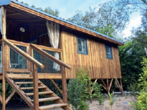 Hébergement 2 personnes - Cabane Minca Jacuzzi & Vue Vallée 1 chambre