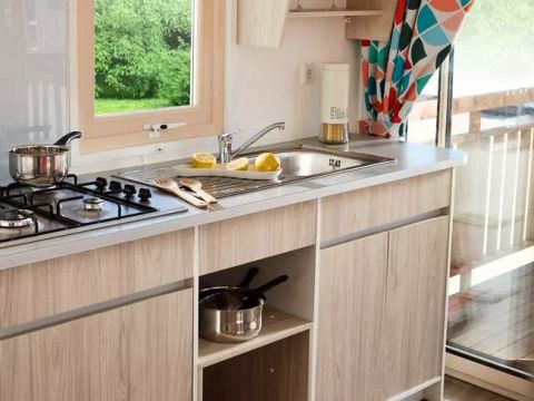 MOBILHOME 6 personnes - Mobil home 3 pièces 4/6 personnes Climatisé