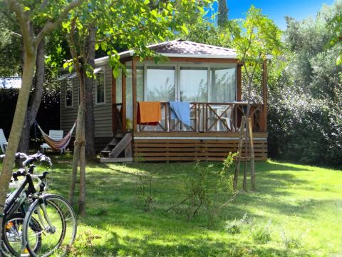 MOBILHOME 6 personnes - Mobil home 3 pièces 4/6 personnes Climatisé