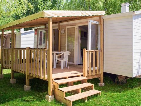 Mobilhome 6 personnes - MobilHome Evo 2ch 4/6pers Terrasse semi-couverte sans Clim TV
