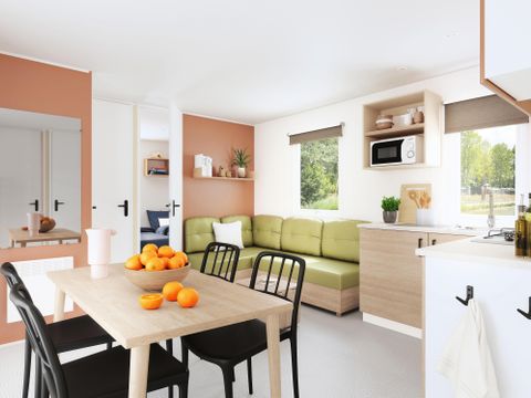 MOBILHOME 6 personnes - 4 Pièces 6 Personnes + TV