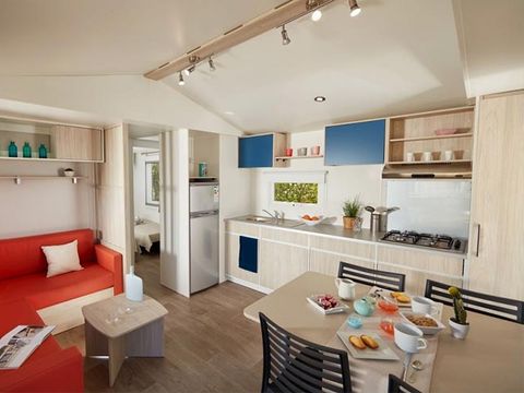 Mobilhome 8 personnes - MobilHome 3ch 6/8pers Terrasse semi-couverte sans Clim TV