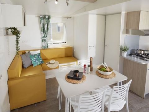 Mobilhome 6 personnes - Confort 6 personnes 2 chambres 28m²