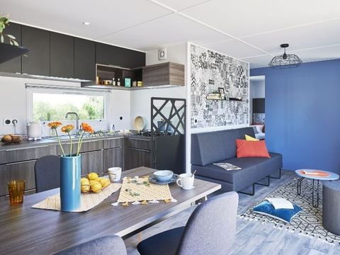 Mobilhome 6 personnes - Confort 6 personnes 3 chambres 2 sdb