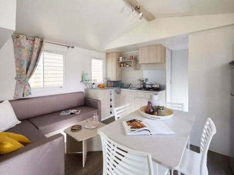 MOBILHOME 8 personnes - Mobil home Evo 4 pièces 6/8 personnes TV
