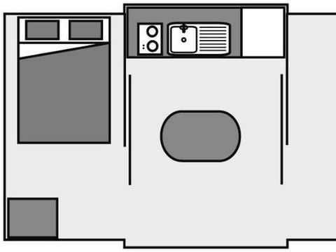 BUNGALOW 4 personnes - Cabane NATURE ECO (sans sanitaires) BUNGALOW 4 personnes - Cabane NATURE ECO (sans sanitaires)