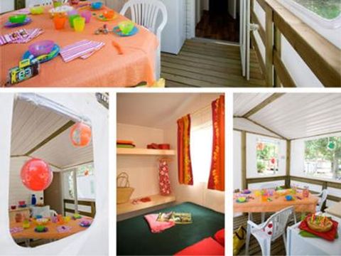 MOBILHOME 5 personnes - VACANCIAL ECO (sans sanitaires) MOBILHOME 5 personnes - VACANCIAL ECO (sans sanitaires)