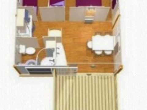 CHALET 5 personnes - Classique 2 Chambres 5 Personnes mercredi