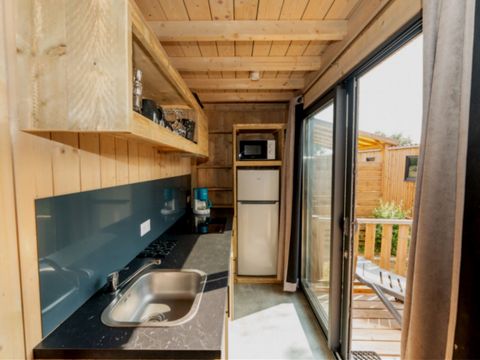 MOBILHOME 6 personnes - Cottage Premium 3 Chambres 6 Pers. vue vigne