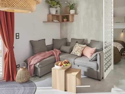 Mobilhome 4 personnes - SUNELIA PRESTIGE 2ch / 4p - 34m² - Terrasse couverte 4 pers