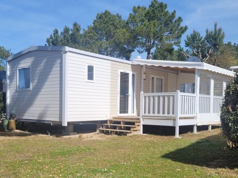 MOBILHOME 6 personnes - Sunêlia Prestige 3ch. 6 pers. - 36m2 - Terrasse couverte - SAM