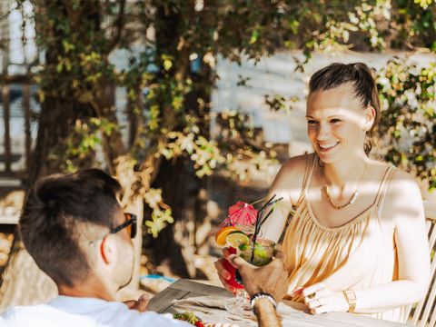 MOBILHOME 3 personnes - Sunêlia Luxe Taos Spa 1ch. 2 pers - 19m2 - Pergola exotique