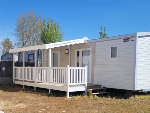 MOBILHOME 4 personnes -  COTTAGE CONFORT 2ch / 4p - 30m² - Terrasse couverte - DIM