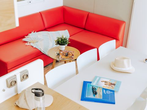 Mobilhome 6 personnes - SUNELIA PRESTIGE - CLIM - 3 chambres - 36m² - Terrasse couverte