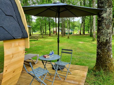 HÉBERGEMENT INSOLITE 2 personnes - Tonneau 2 personnes