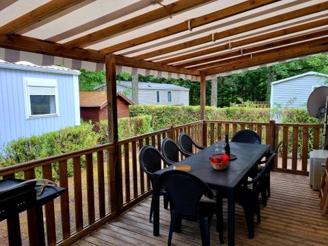 BUNGALOW 8 personnes - Mobilhome Luxe 6/8 pers 3 ch 2 SDB