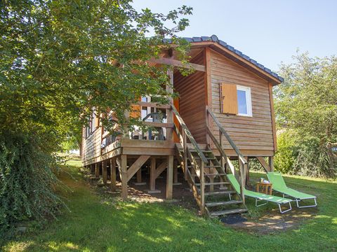 CHALET 5 personnes - Premium avec vue sur le Lac 34 m² 2 chambres