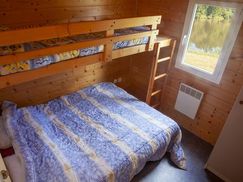 CHALET 5 personnes - Premium avec vue sur le Lac 34 m² 2 chambres