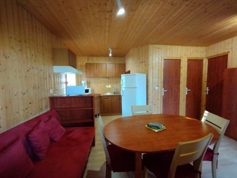 CHALET 4 personnes - Espace avec vue sur Lac (2 chambres)