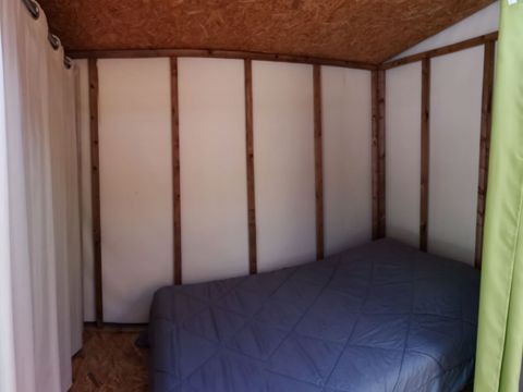 Tente en toile et en bois 5 personnes - Lodge Maori - sans sanitaire