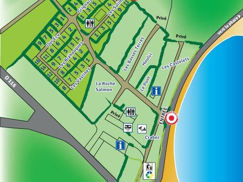 Mobilhome 4 personnes - Premium Natura - 3 chambres - 2 salles de bain -TV+lave-vaisselle avec terrasse - XXL - Vue mer